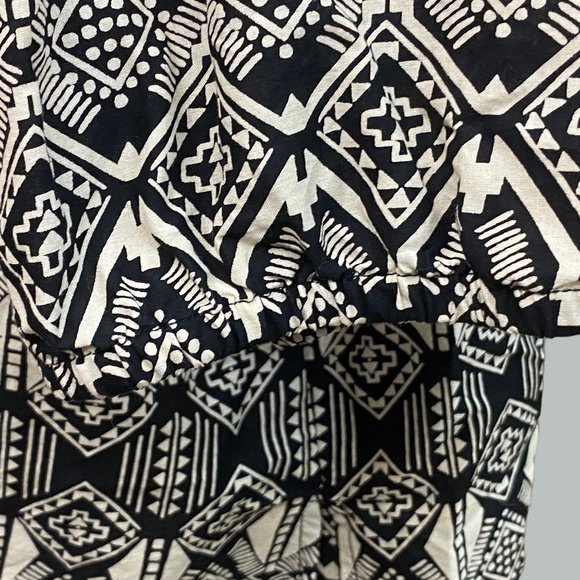 Catherines 2X (22/24) Multicolor Top 3/4 Sleeve Boho - Picture 5 of 12